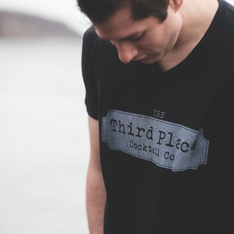 Black Logo Tee (V-Neck / Unisex)